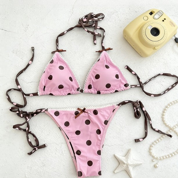 Tie-Strap Bikini Set | Women's Adjustable Swimwear