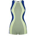 Sexy Square Leg One-Piece Swimsuit | Women's Athletic Swimwear