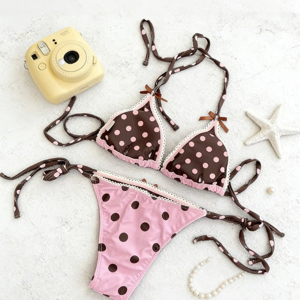 Tie-Strap Bikini Set | Women's Adjustable Swimwear